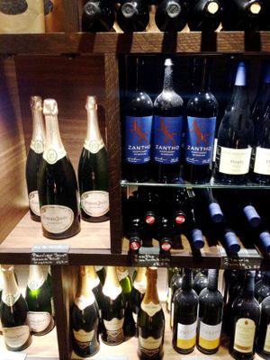 wine at Hiltl Vegimetzg in Zurich