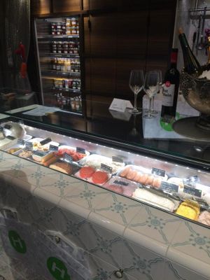 Just like any other food store, but different... better... Vegetarian! at Hiltl Vegimetzg in Zurich