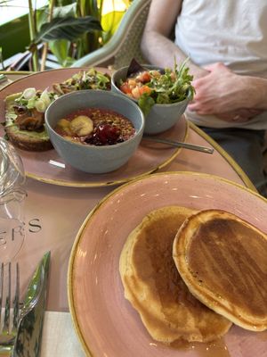 Vegan brunch. Very large and delicious!  at Le Flowers  in Nice