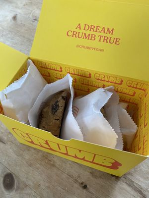 Core cookie box  at CRUMB  in London