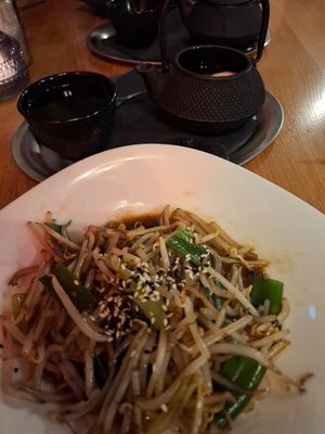 Fried bean sprouts at HQ in Landshut