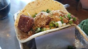 Dragon Tofu Taco! at Yellow City Street Food - YCSF in Amarillo