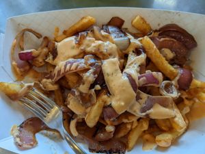 Animal-style fries at Yellow City Street Food - YCSF in Amarillo