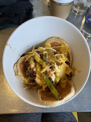 Vegan Pancake Bowl  at Yellow City Street Food - YCSF in Amarillo