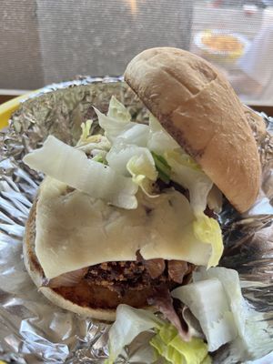 Veggie burger  at Yellow City Street Food - YCSF in Amarillo