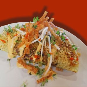 Banh Xeo (on rotating brunch menu) at Yellow City Street Food - YCSF in Amarillo