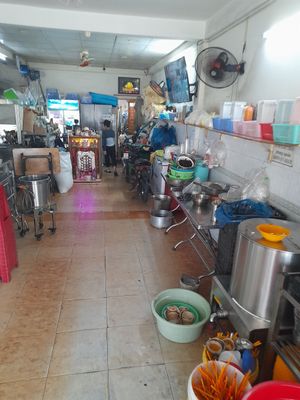 Inside. Pretty messy #Veganuary at Minh Khuê in Ho Chi Minh City