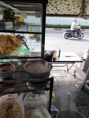 Outside kitchen #Veganuary at Minh Khuê in Ho Chi Minh City