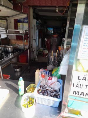 Outside #Veganuary at Minh Khuê in Ho Chi Minh City