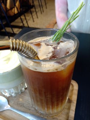 Espresso tonic with rosemary (August 2025) at Espresso Quartier in Maastricht