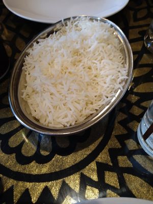 Jasmine rice at Tandoori Night's Restaurant in Ao Nang