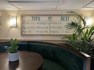 Comparison  #Veganuary at Tofu Vegan - Gloucester Rd in South West London