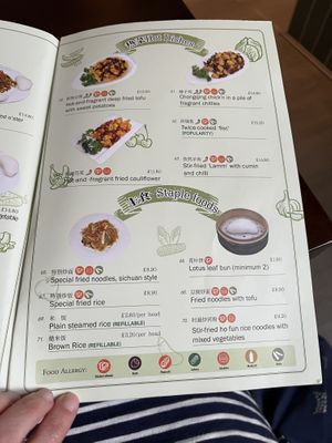 Menu   at Tofu Vegan - Gloucester Rd in South West London