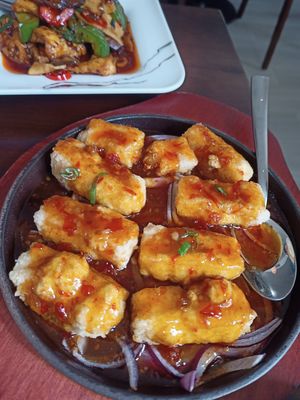 Tofu special house sauce at Tofu Vegan - Gloucester Rd in South West London