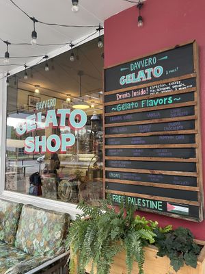   at Davvero Gelato in Richmond