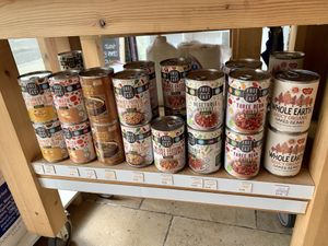 Canned food at Inside Out Health in Reigate