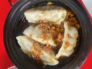 Veggie dumplings #Veganuary at Dang Dude in Tampa