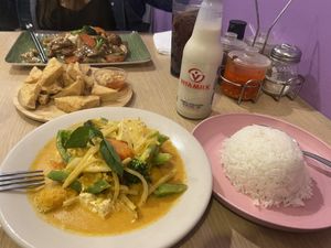 Pumpkin curry  at King of Thai Boat Noodles in Honolulu