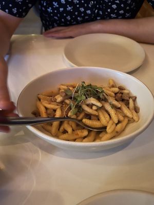 Vegan Cavatelli Special - Favorite thing on menu   at Falora in Tucson