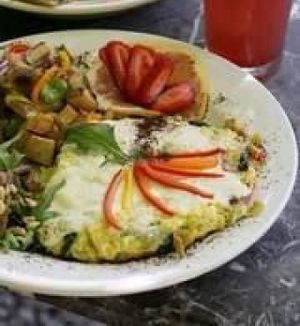 fruit smoothie at The Grape Leaf in Louisville