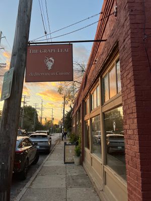 front entry at The Grape Leaf in Louisville