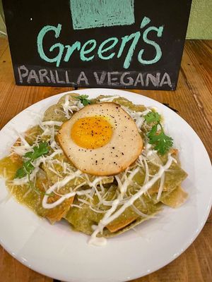  at Green's Parrilla Vegana in Veracruz