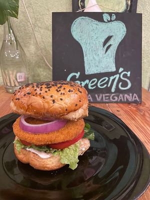  at Green's Parrilla Vegana in Veracruz