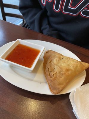 Samosa 1,50€ at Red Chillies in Giessen