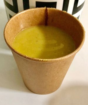 Lentil soup  at Vegan Daily in Dubai