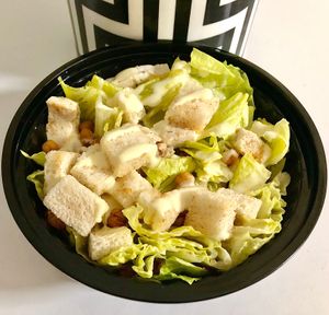 Caesar salad  at Vegan Daily in Dubai