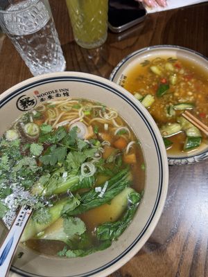 Vegan noodles   at The Noodle Inn in London