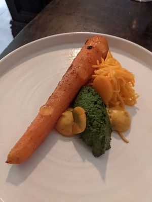 "Hey Dipface, Have A Carrot" at Six by Nico - Hanover St  in Edinburgh