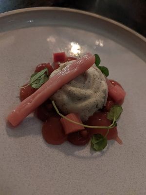 The Last Rose Petal Dessert at Six by Nico - Hanover St  in Edinburgh