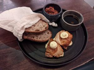Ancient Rome bread and snacks at Six by Nico - Hanover St  in Edinburgh