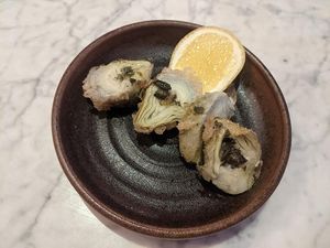 Amalfi coast artichokes at Six by Nico - Hanover St  in Edinburgh