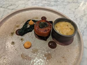 Amalfi coast dish at Six by Nico - Hanover St  in Edinburgh