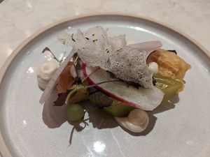 Tofu tempura at Six by Nico - Hanover St  in Edinburgh