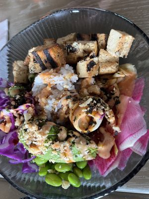 Tofu Poke Bowl  at WALT DISNEY WORLD - Wailulu Bar and Grill  in Lake Buena Vista
