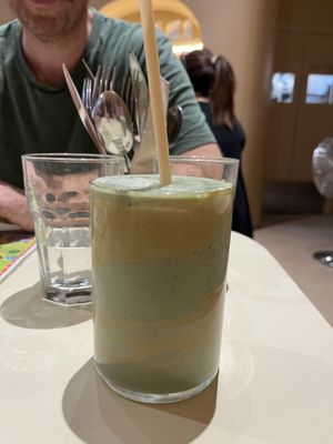Protein smoothy! Delicious   at La Papa in Barcelona