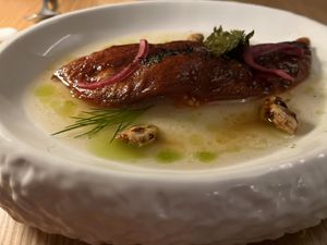 Sandía marinada   at Fronda Pasaje BCN in Barcelona