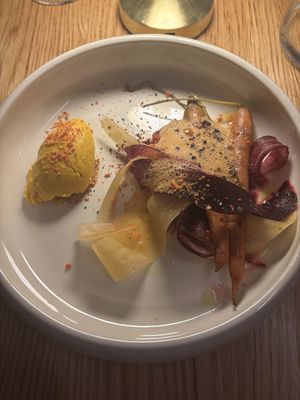 Carrot Textures  at Fronda Pasaje BCN in Barcelona