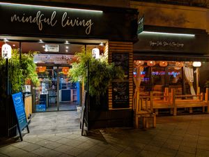 Outside of Cosmoveda Ayurveda Thali Kuche at Cosmoveda Ayurveda Thali Kuche in Berlin