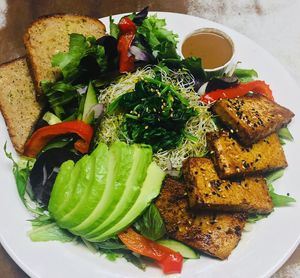 Empress Salad + Avocado at Sejuiced in Vancouver