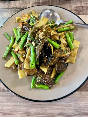 Chilli Eggplantt  at Kinn Thai in Narre Warren