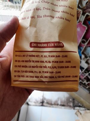 Various branches scattered around Saigon #Veganuary at Bánh mì chay Khôi - Thoại Ngọc Hầu in Ho Chi Minh City