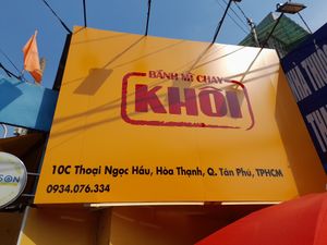 Details #Veganuary at Bánh mì chay Khôi - Thoại Ngọc Hầu in Ho Chi Minh City