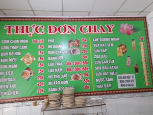 Menu #Veganuary at Minh Hoàng in Ho Chi Minh City