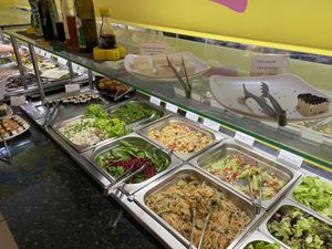 Salad and Tofu Up Top  at Loving Hut - Vila Mariana in Sao Paulo