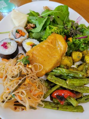 My lunch at Loving Hut - Vila Mariana in Sao Paulo