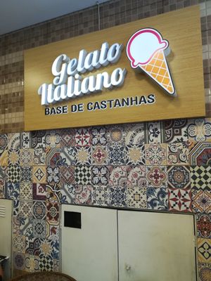 Nuts-based ice cream at Loving Hut - Vila Mariana in Sao Paulo